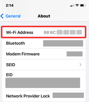 神农架苹果mac维修如何在iPhone查找MAC地址 
